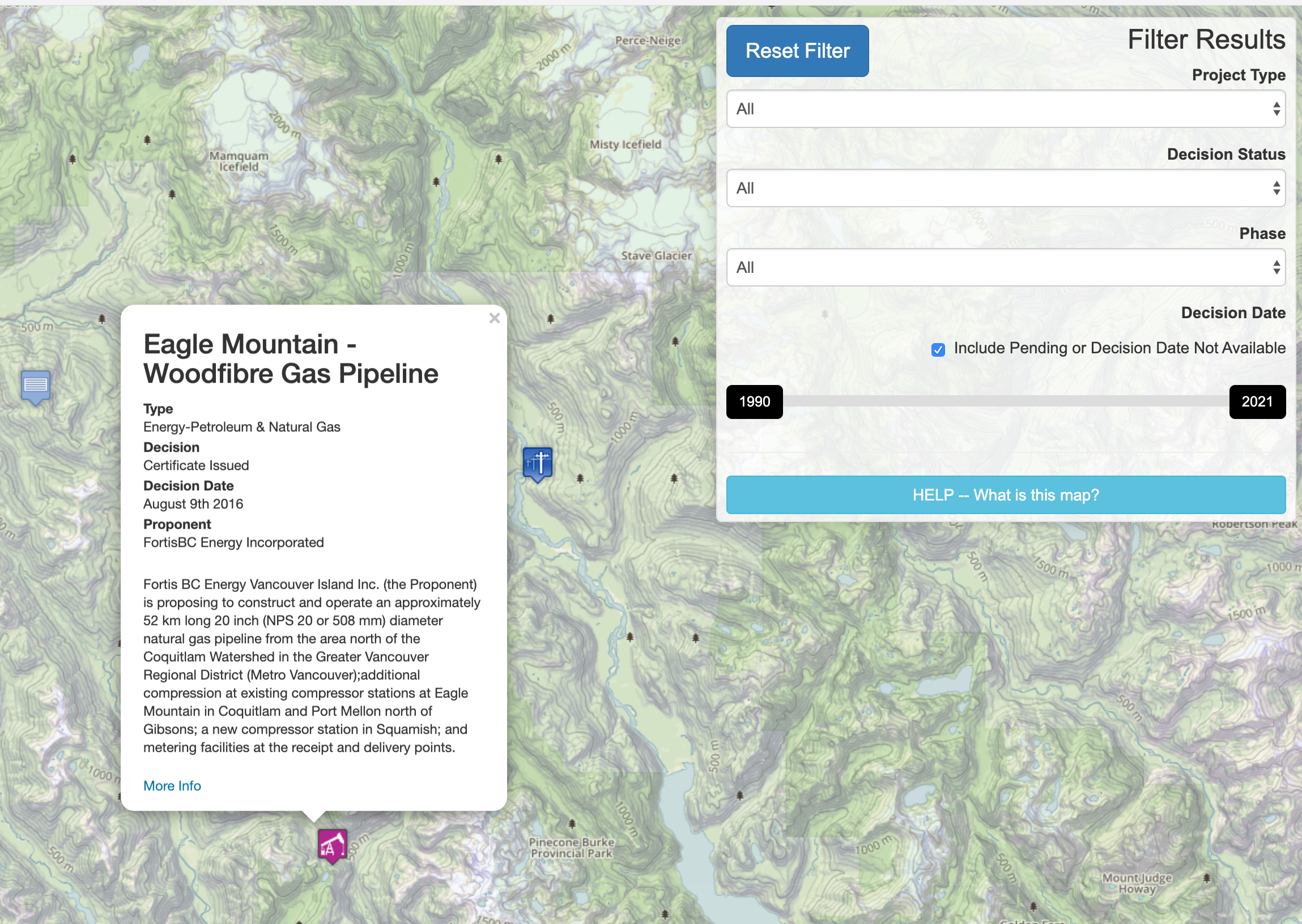 British Columbia Environmental Assessments